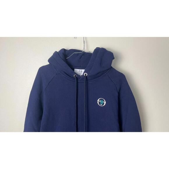 UNION X SERGIO TACCHINI BLUE HOODIE - Picture 3 of 8